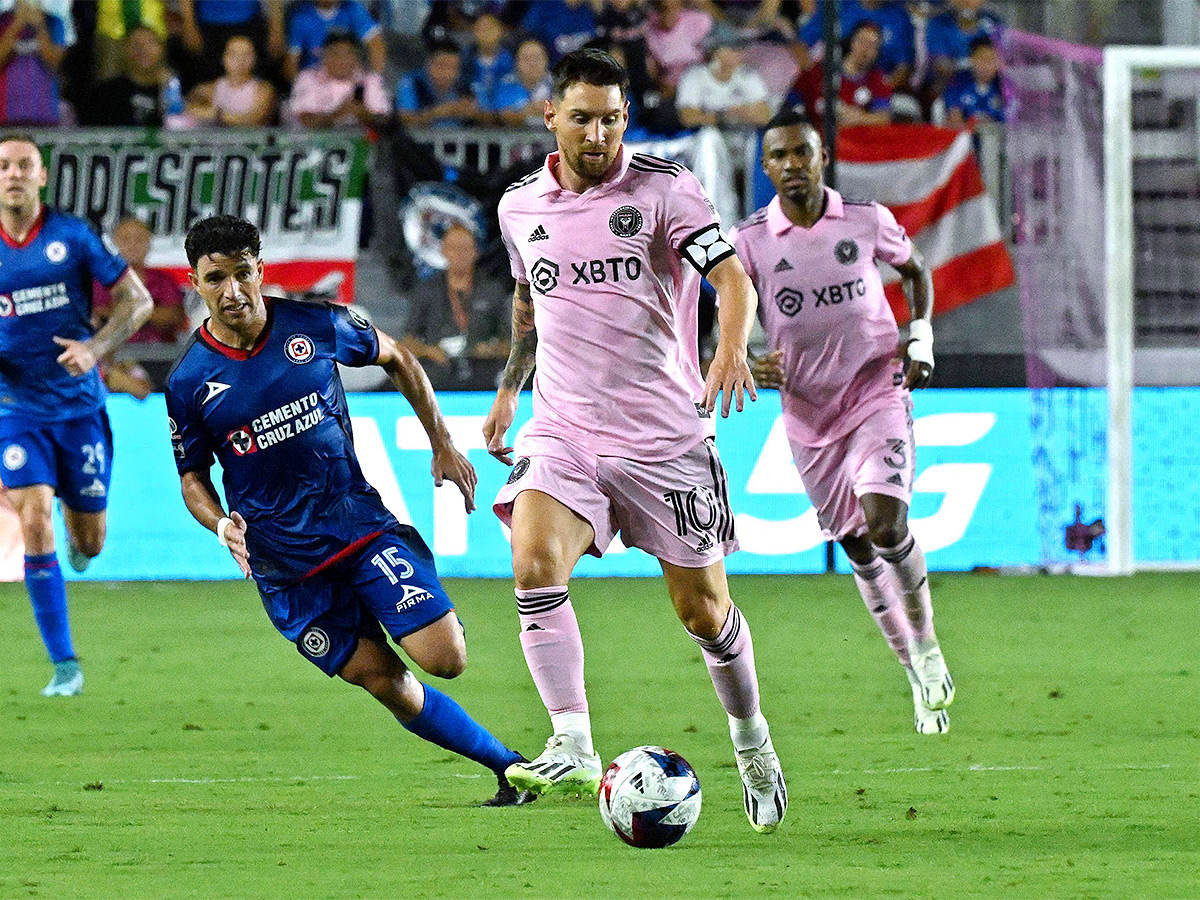 Lionel Messi Free Kick Goal In Debut Match For Inter Miami FC - Sakshi23