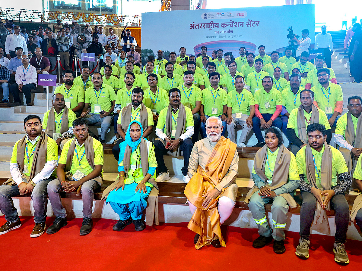 PM Modi inaugurates IECC Complex in Pragati Maidan At Delhi Photos - Sakshi21