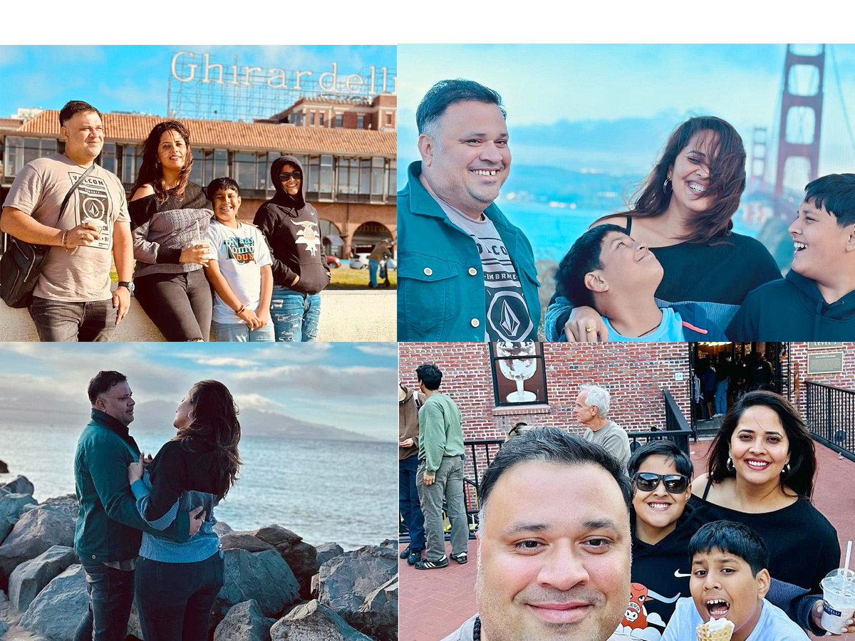 Anchor Anasuya Enjoying With Her Family in California Photos - Sakshi1