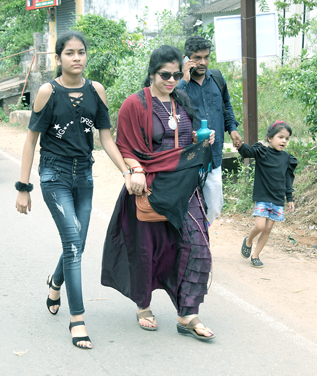 Huge Devotees take part in Simhachalam Giri Pradakshina Pics - Sakshi15