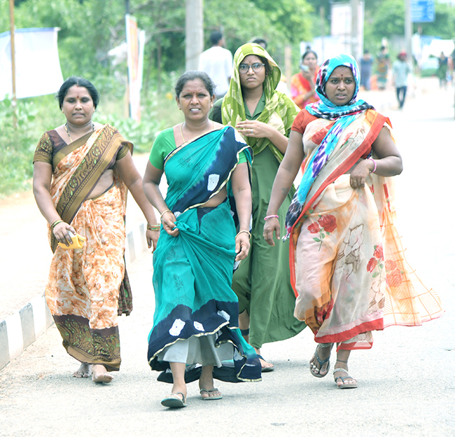 Huge Devotees take part in Simhachalam Giri Pradakshina Pics - Sakshi16