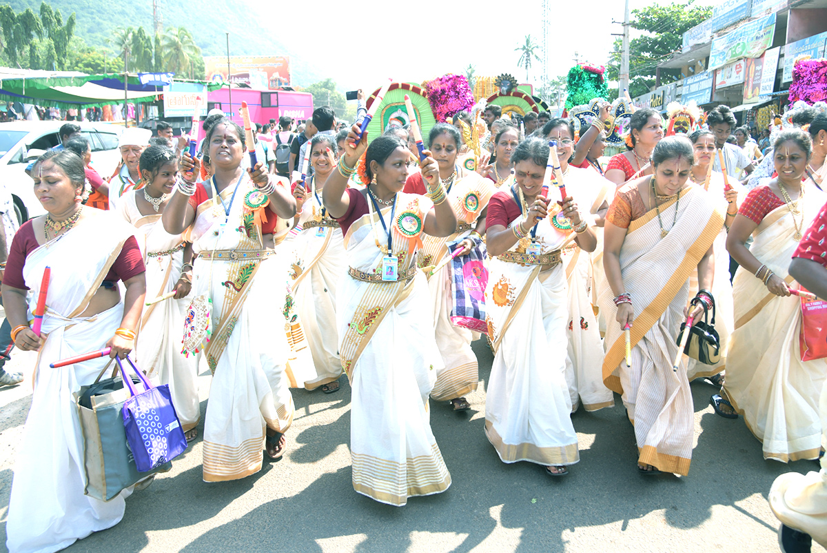 Huge Devotees take part in Simhachalam Giri Pradakshina Pics - Sakshi20