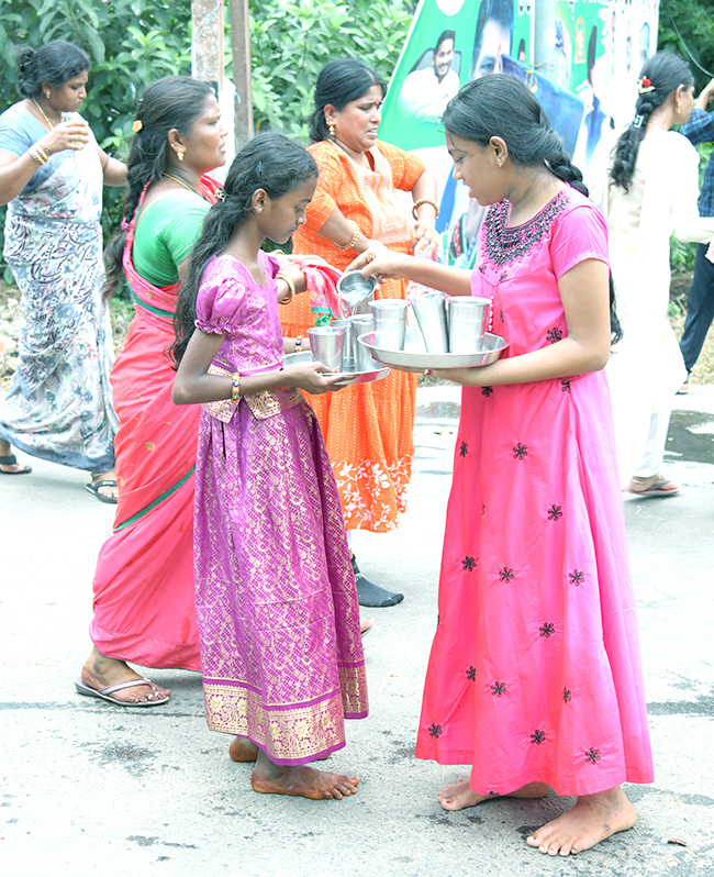 Huge Devotees take part in Simhachalam Giri Pradakshina Pics - Sakshi22