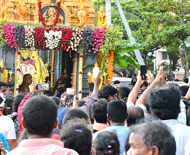 Huge Devotees take part in Simhachalam Giri Pradakshina Pics - Sakshi3