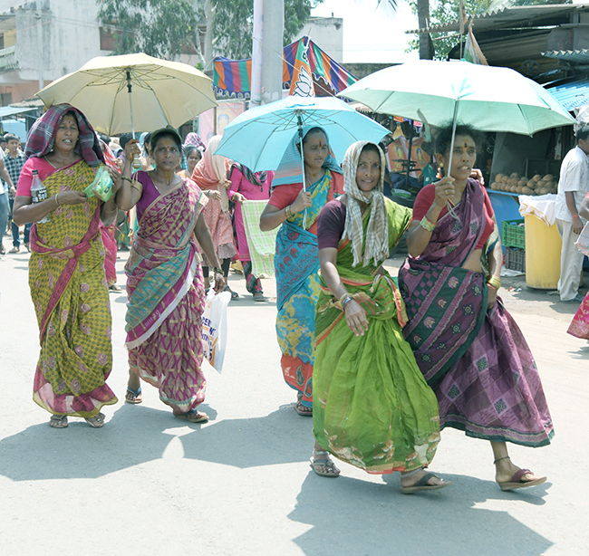 Huge Devotees take part in Simhachalam Giri Pradakshina Pics - Sakshi31