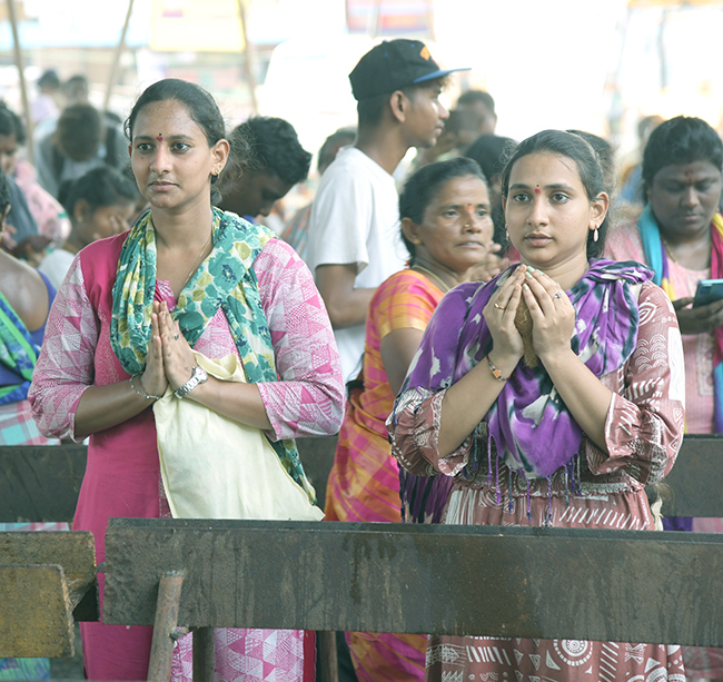 Huge Devotees take part in Simhachalam Giri Pradakshina Pics - Sakshi4