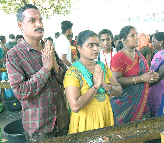 Huge Devotees take part in Simhachalam Giri Pradakshina Pics - Sakshi5