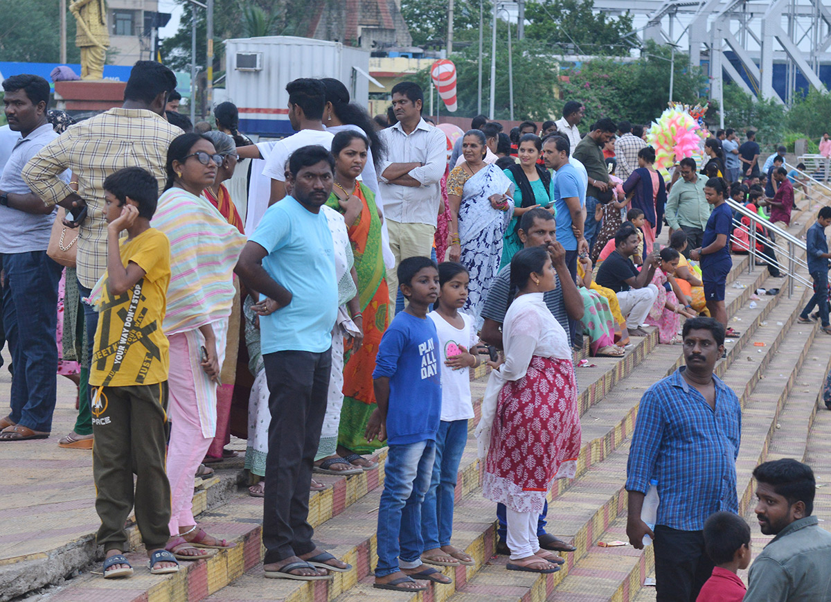 Flood Warning at Prakasam Barrage - Sakshi13