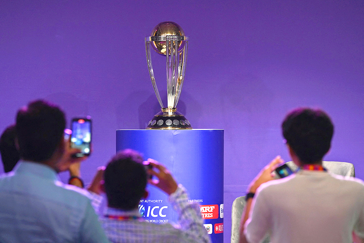 ICC World Cup 2023 Trophy Photos - Sakshi1