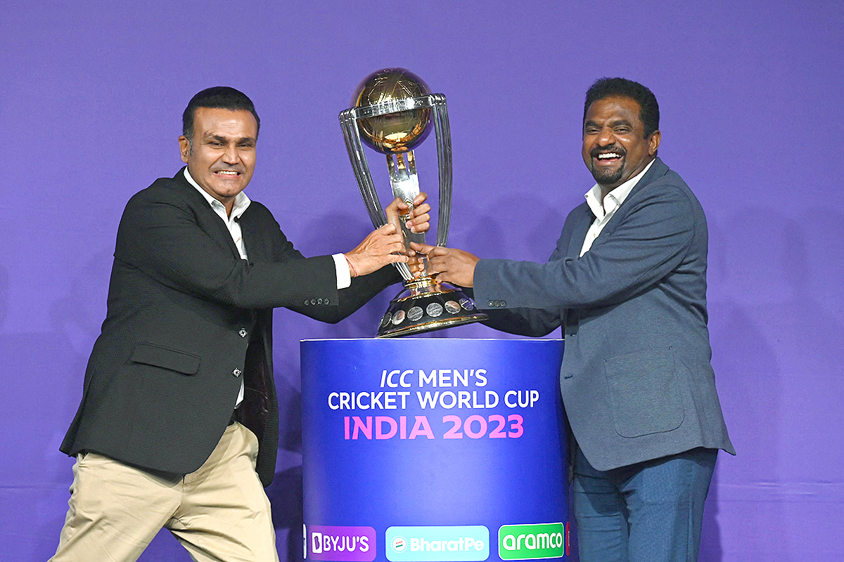 ICC World Cup 2023 Trophy Photos - Sakshi2