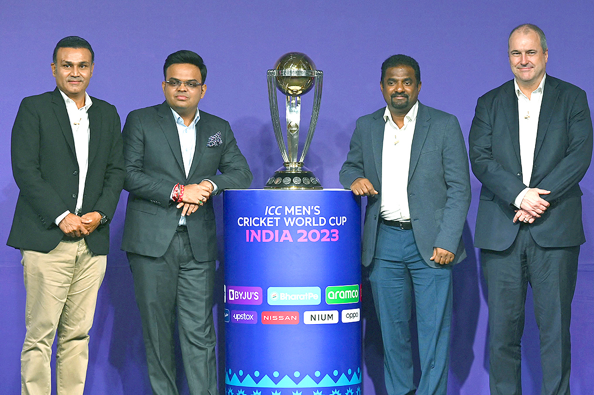 ICC World Cup 2023 Trophy Photos - Sakshi9