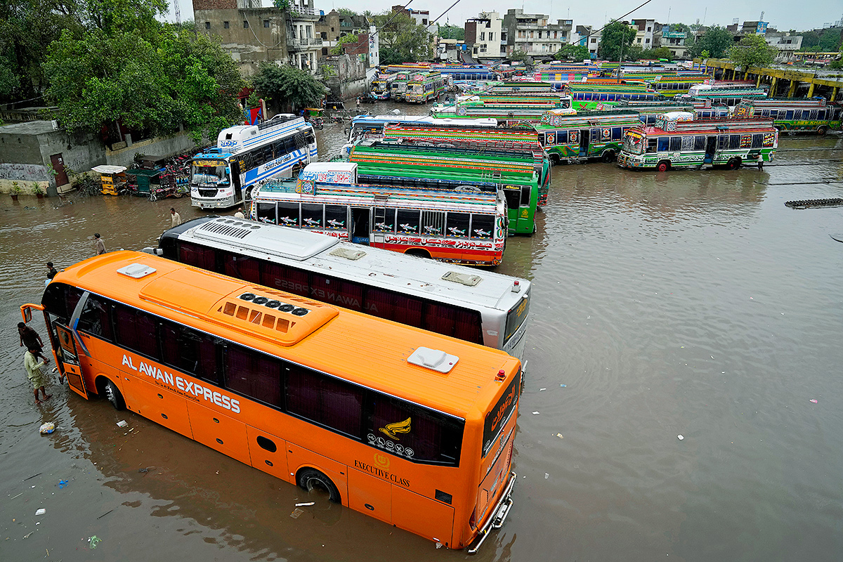 Monsoon New Spell Heavy Rainfall in Lahore - Sakshi7