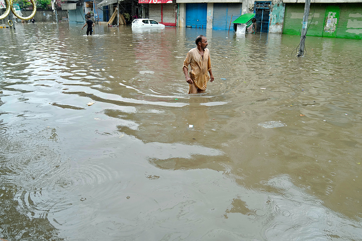 Monsoon New Spell Heavy Rainfall in Lahore - Sakshi9