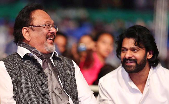 Prabhas And Krishnam Raju Photos - Sakshi7