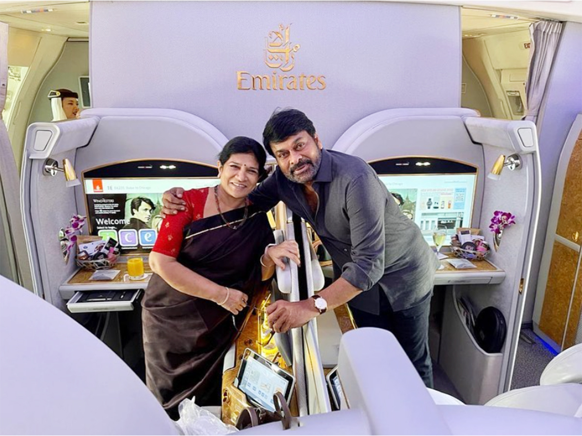 Chiranjeevi, Wife Surekha Jet Off For US Vacation Photo Gallery - Sakshi5