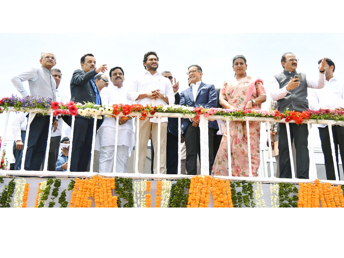 CM YS Jagan Participates in Oberoi Hotel Foundation Stone Program Photos - Sakshi11