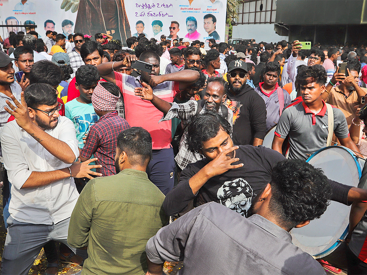 Rajinikanth Fans at Release of Jailer Theatre - Sakshi21