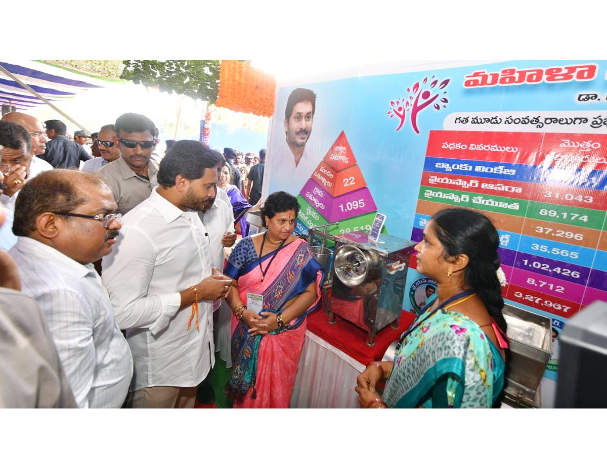 CM YS Jagan Release YSR Sunna Vaddi Scheme Funds At Amalapuram Photos - Sakshi18