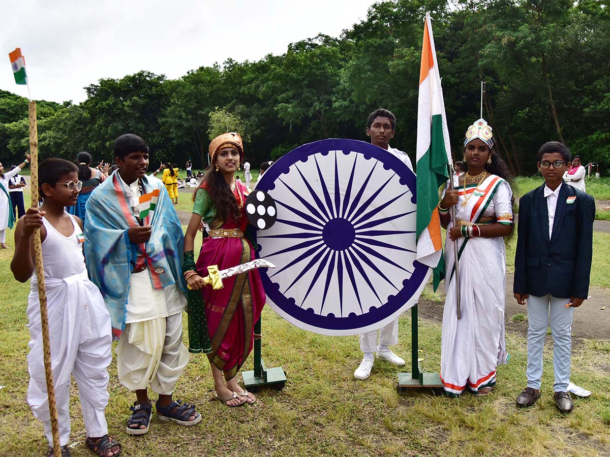 SCR Media Invite Celebrations of 77th Independence Day at Railway Sports Complex Secunderabad - Sakshi12