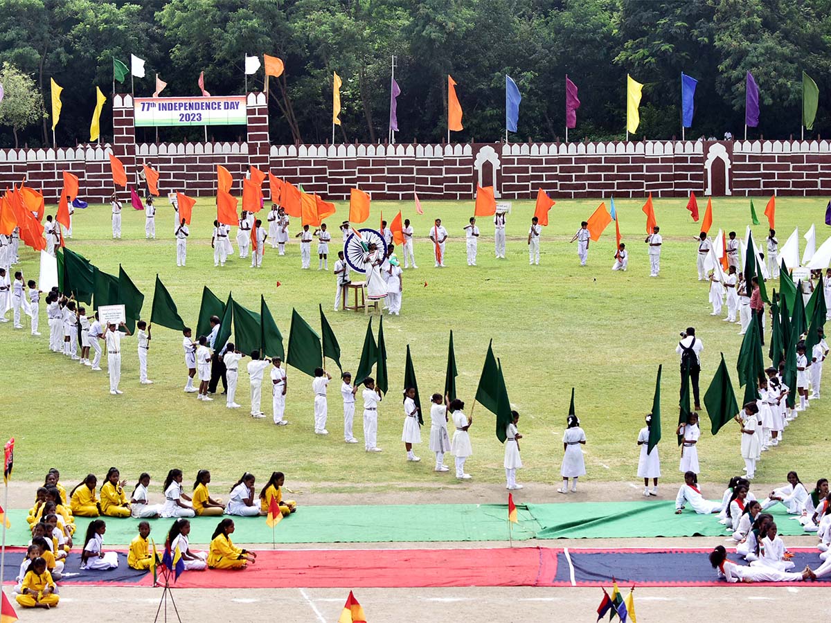 SCR Media Invite Celebrations of 77th Independence Day at Railway Sports Complex Secunderabad - Sakshi14