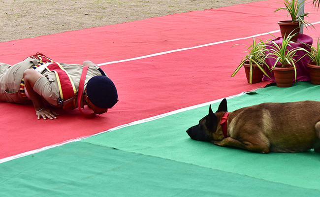 SCR Media Invite Celebrations of 77th Independence Day at Railway Sports Complex Secunderabad - Sakshi17