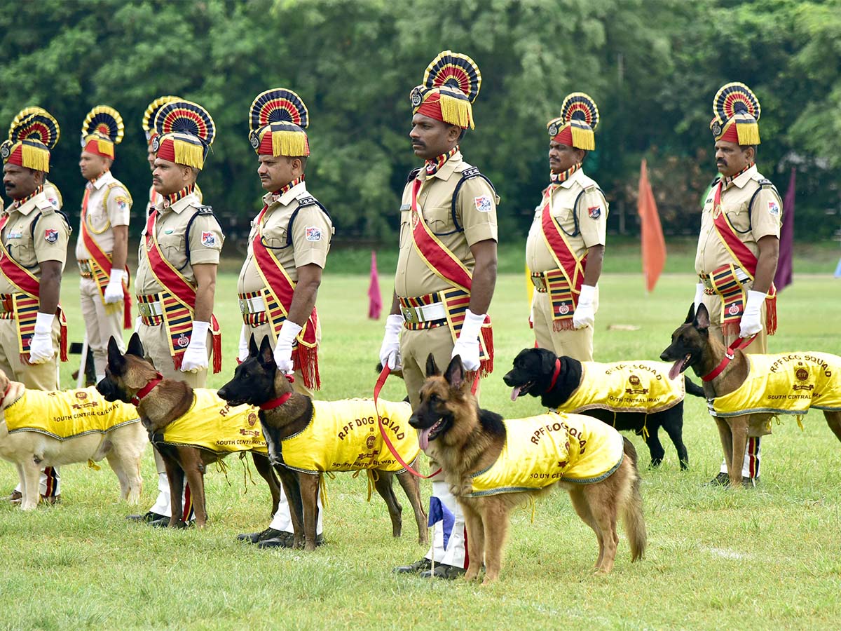 SCR Media Invite Celebrations of 77th Independence Day at Railway Sports Complex Secunderabad - Sakshi1