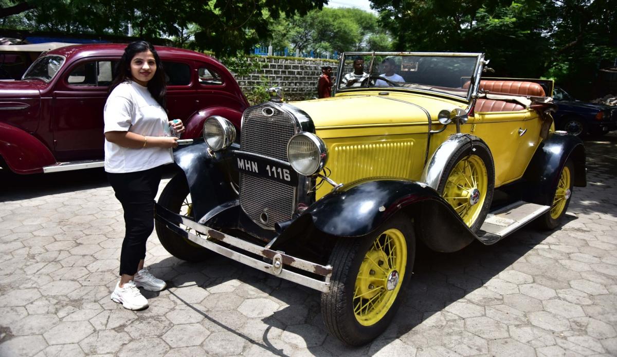 Vintage Vehicles Automobile Display At Sanjeevaiah Park - Sakshi16