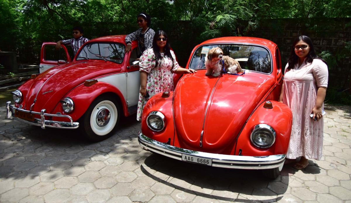 Vintage Vehicles Automobile Display At Sanjeevaiah Park - Sakshi17