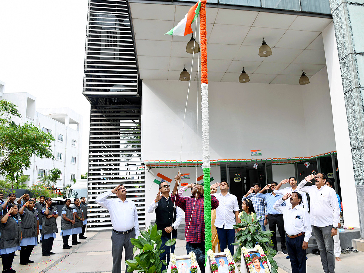 independence day celebration in sakshi office hyderabad - Sakshi1