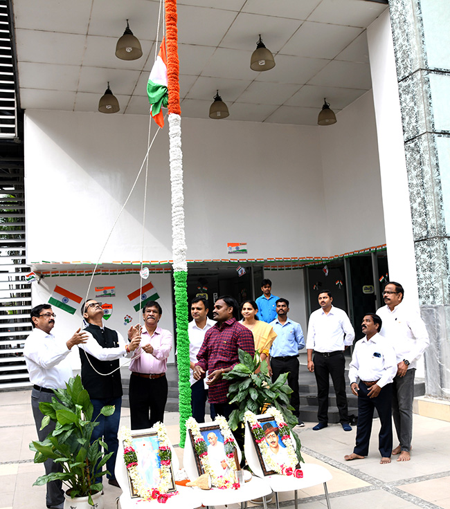 independence day celebration in sakshi office hyderabad - Sakshi2