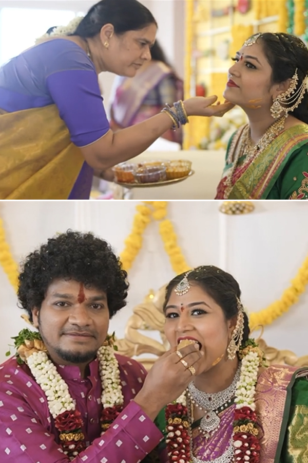 Jabardast Avinash wife Anuja Seemantham Celebrations Photos - Sakshi10