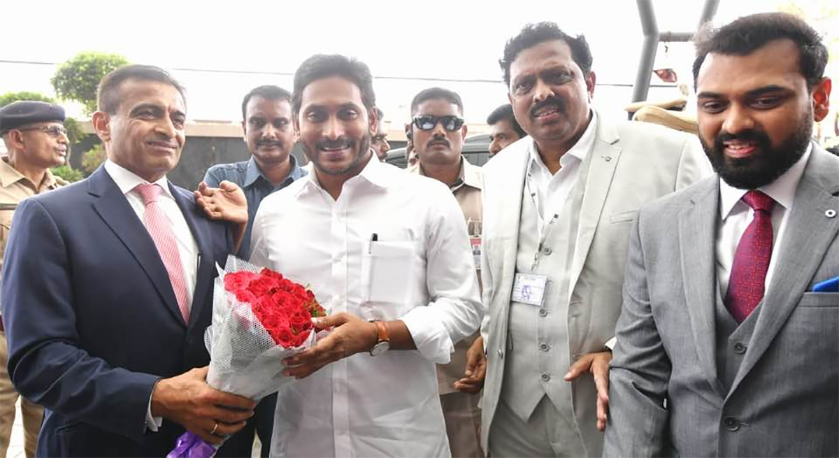 AP CM YS Jagan Inaugurates Hyatt Place Hotel at Vijayawada - Sakshi13