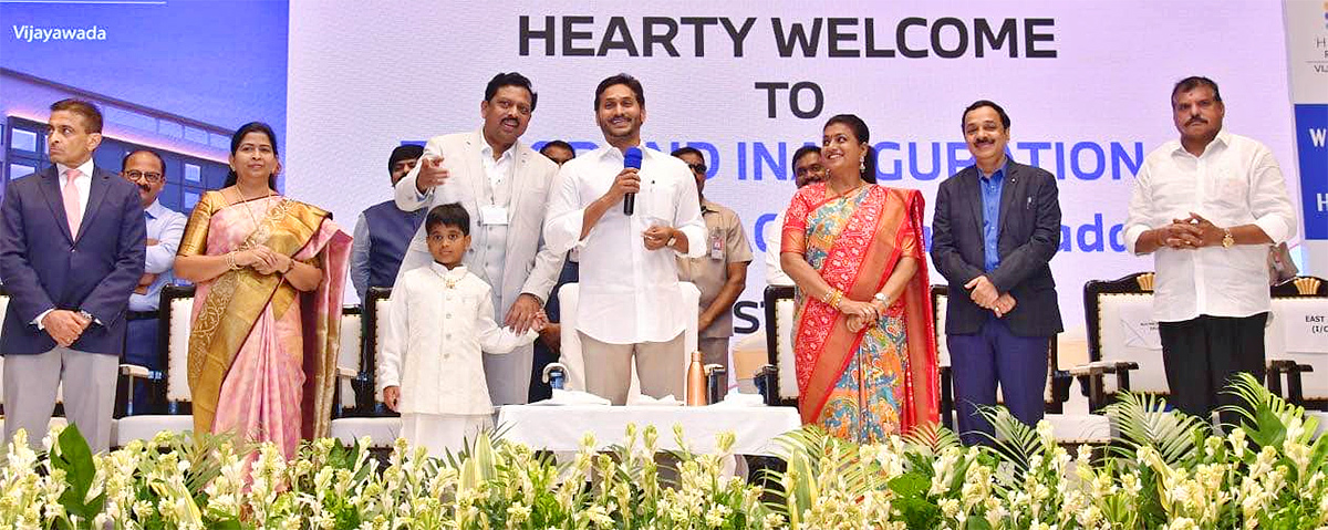 AP CM YS Jagan Inaugurates Hyatt Place Hotel at Vijayawada - Sakshi6