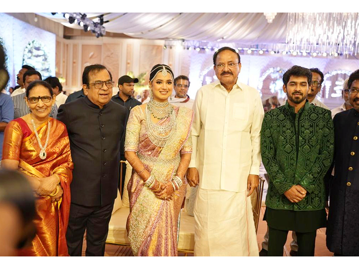 Brahmanandam Younger Son Siddharth wedding Photos - Sakshi2