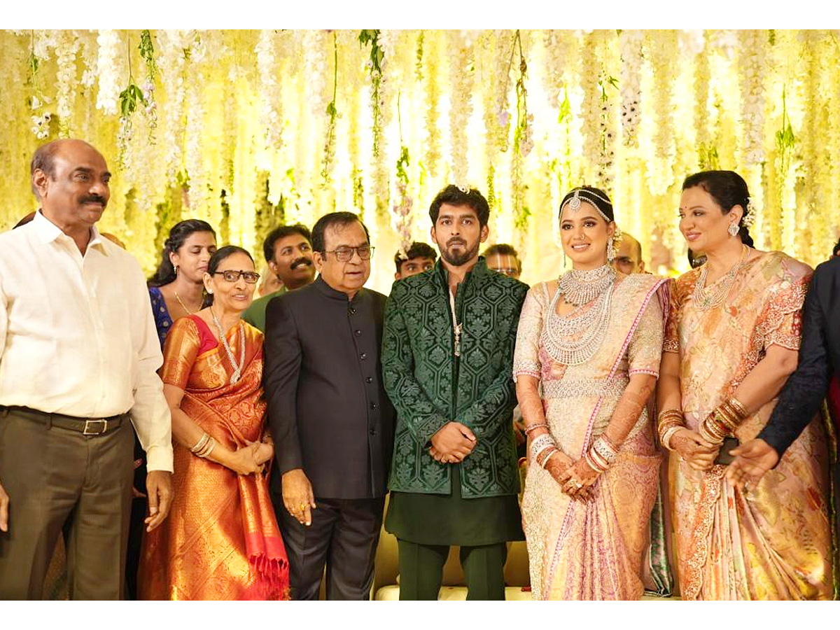 Brahmanandam Younger Son Siddharth wedding Photos - Sakshi14