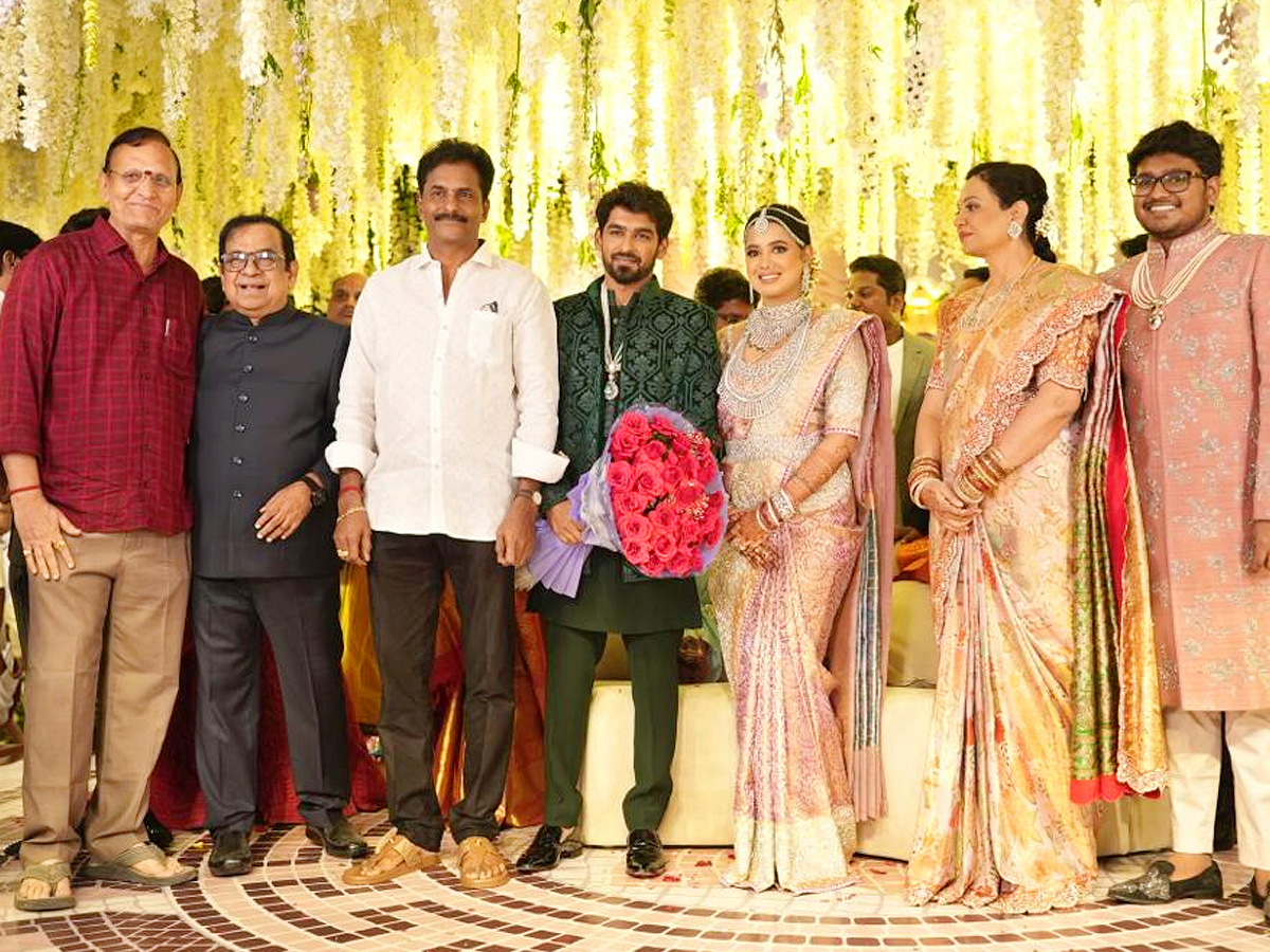 Brahmanandam Younger Son Siddharth wedding Photos - Sakshi23