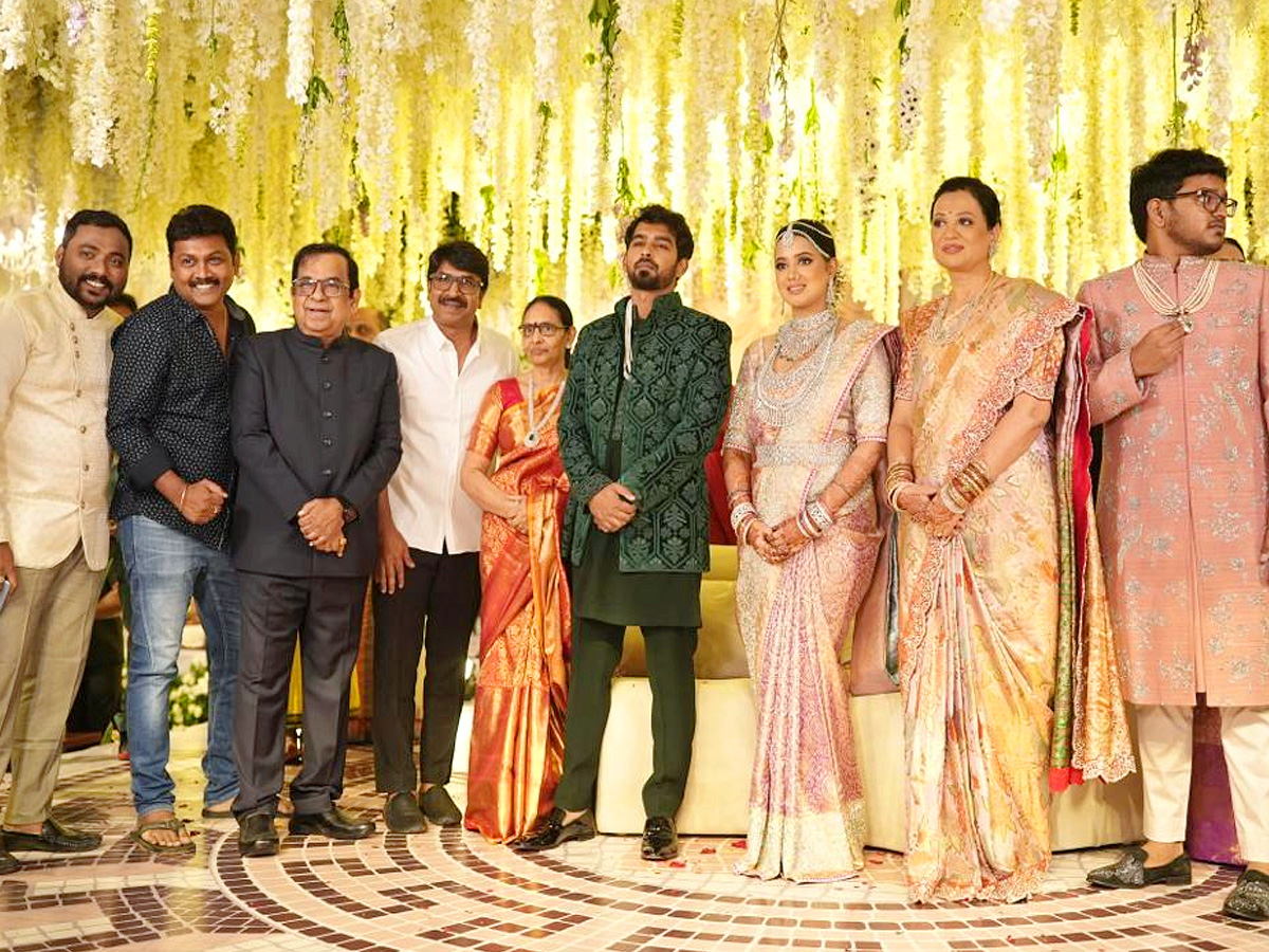 Brahmanandam Younger Son Siddharth wedding Photos - Sakshi24