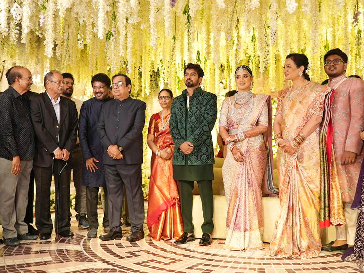 Brahmanandam Younger Son Siddharth wedding Photos - Sakshi25