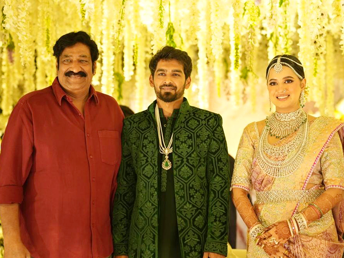 Brahmanandam Younger Son Siddharth wedding Photos - Sakshi6