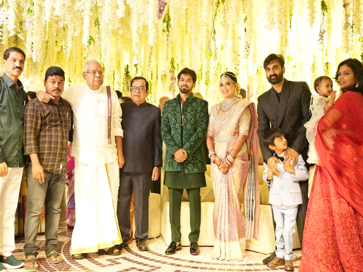 Brahmanandam Younger Son Siddharth wedding Photos - Sakshi7