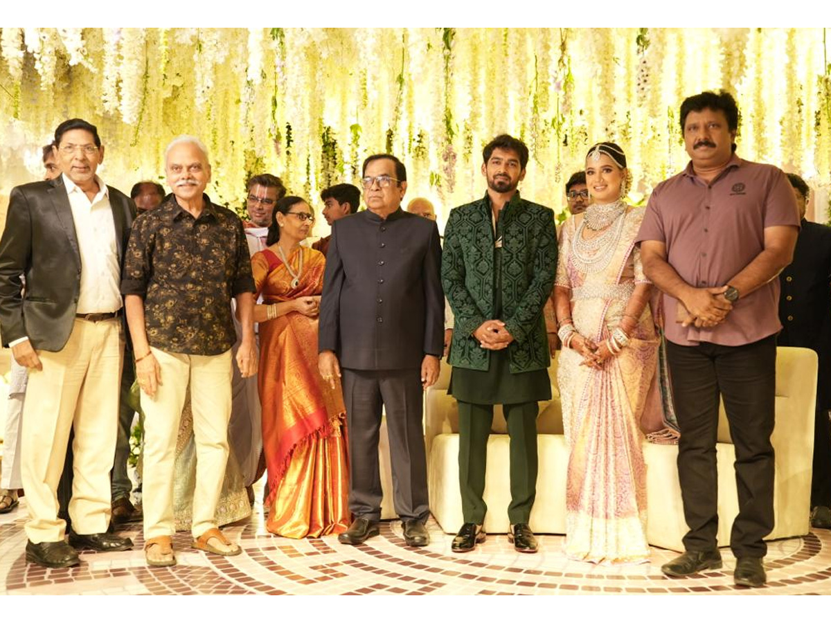 Brahmanandam Younger Son Siddharth wedding Photos - Sakshi8