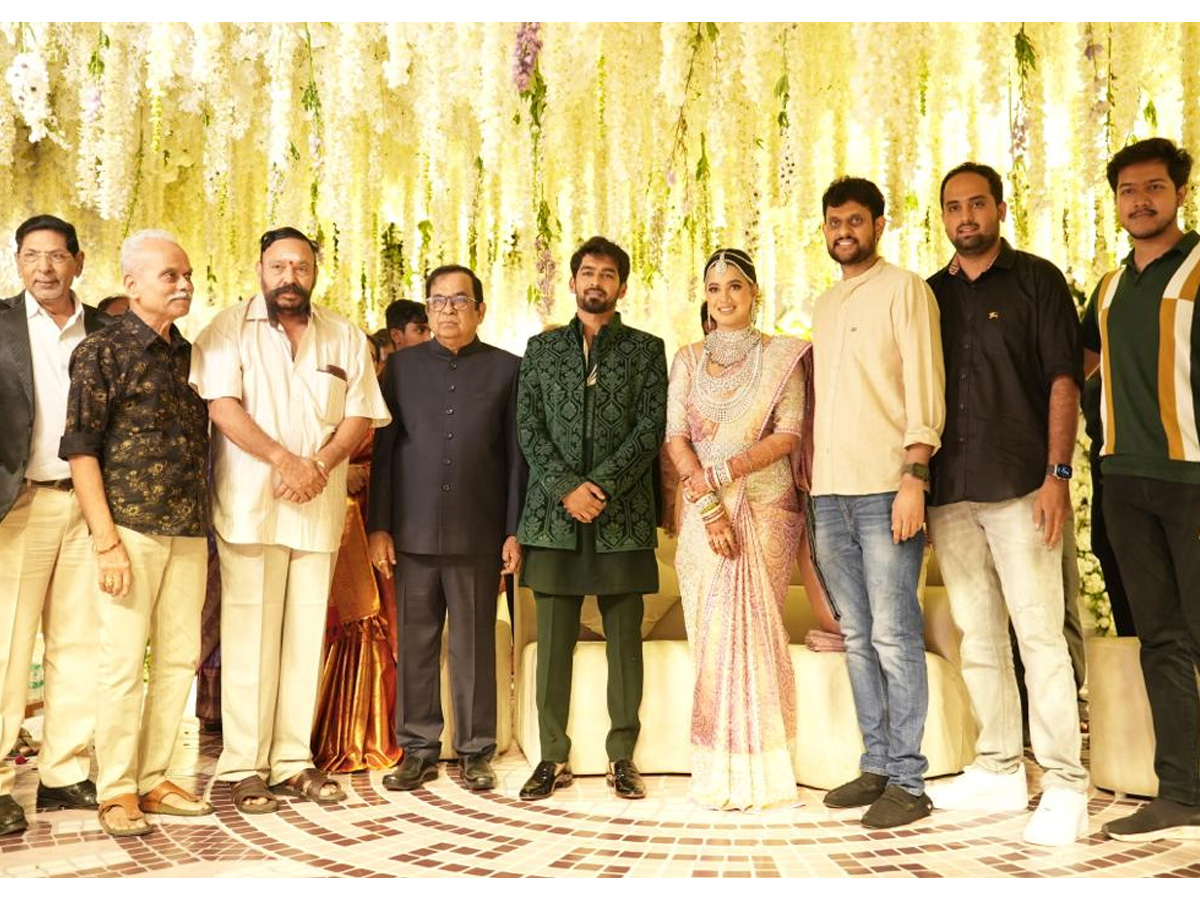 Brahmanandam Younger Son Siddharth wedding Photos - Sakshi9