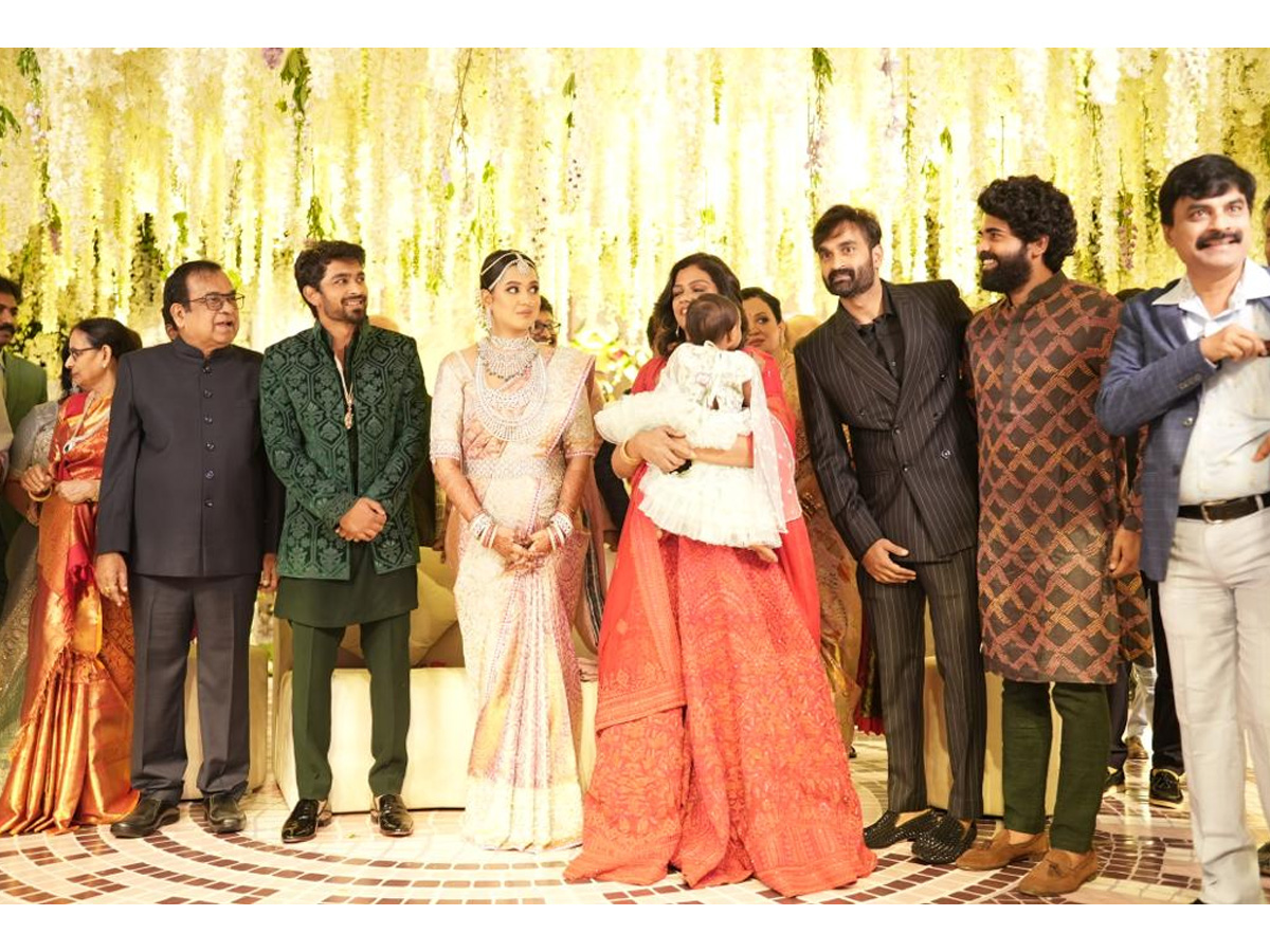 Brahmanandam Younger Son Siddharth wedding Photos - Sakshi10