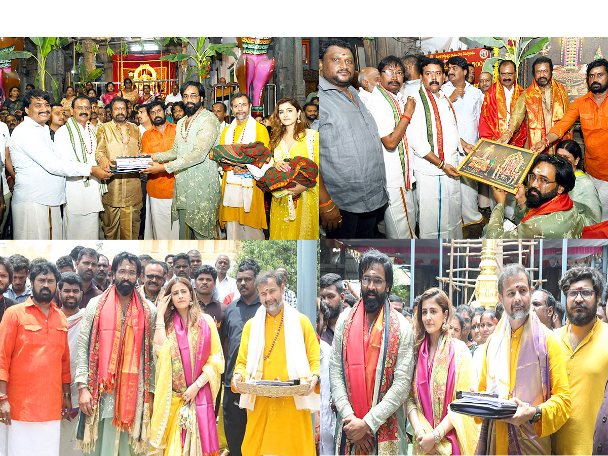 Manchu Vishnus dream project Kannappa launches Photos - Sakshi1