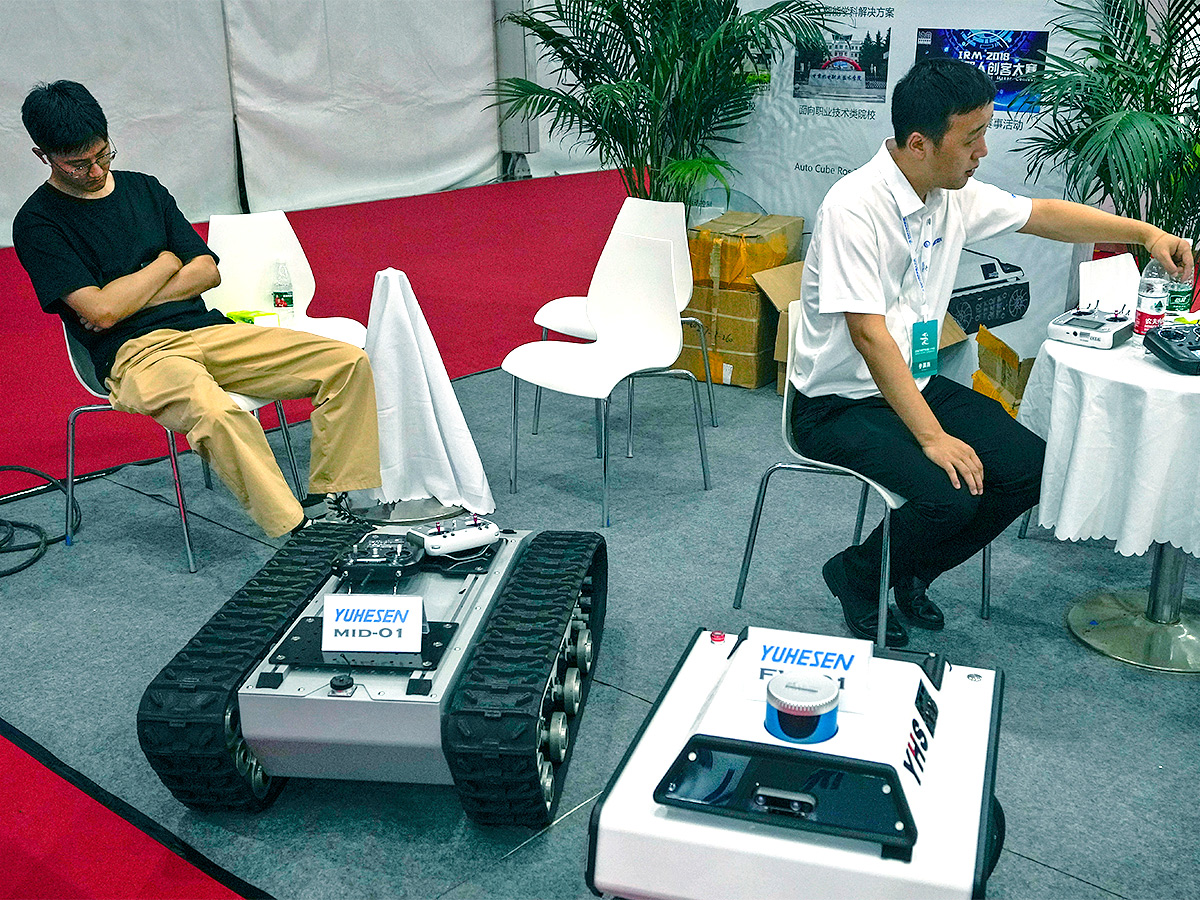 The Annual World Robot Conference At the Beijing - Sakshi20