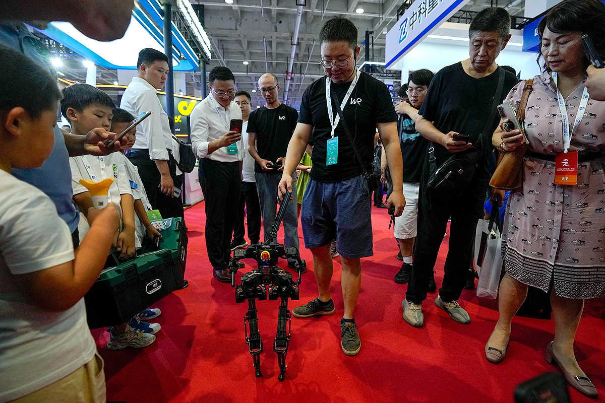 The Annual World Robot Conference At the Beijing - Sakshi33