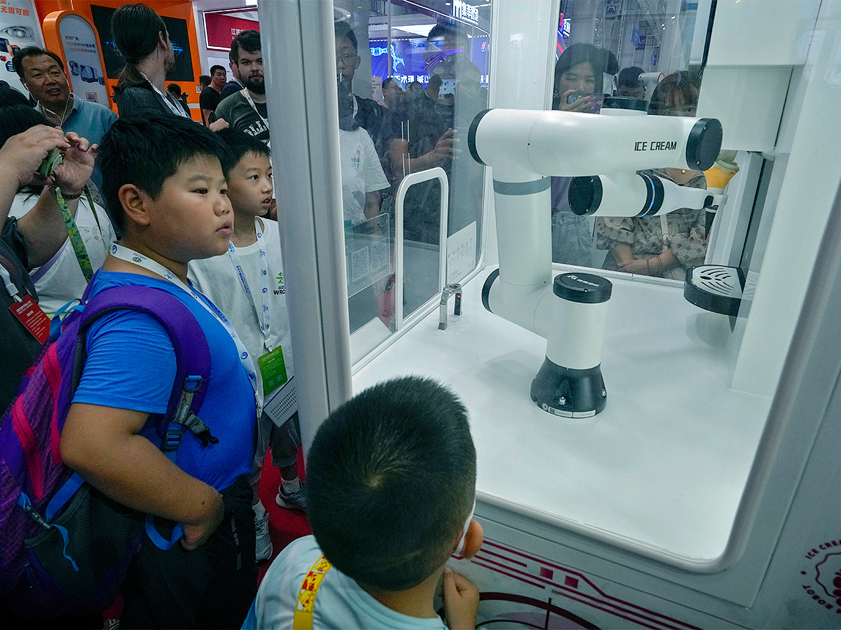 The Annual World Robot Conference At the Beijing - Sakshi36