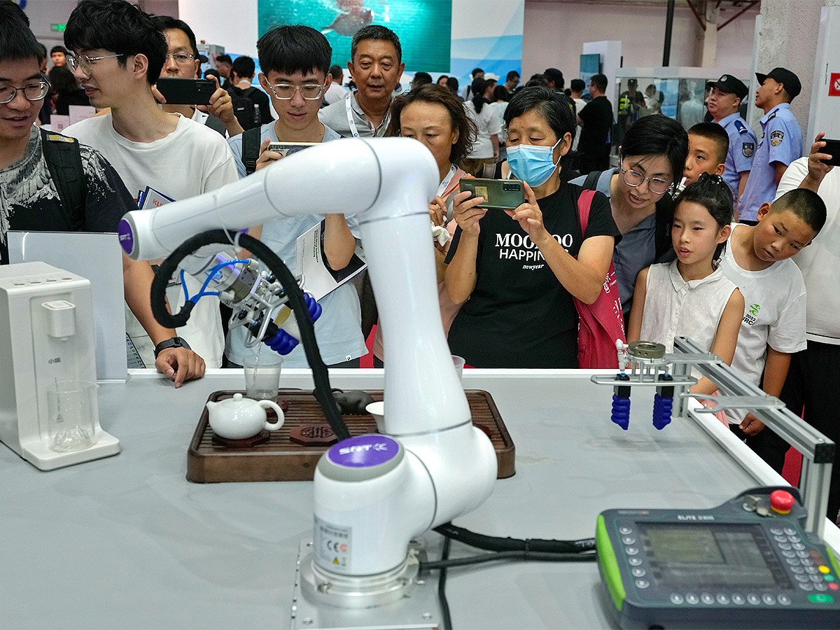 The Annual World Robot Conference At the Beijing - Sakshi6