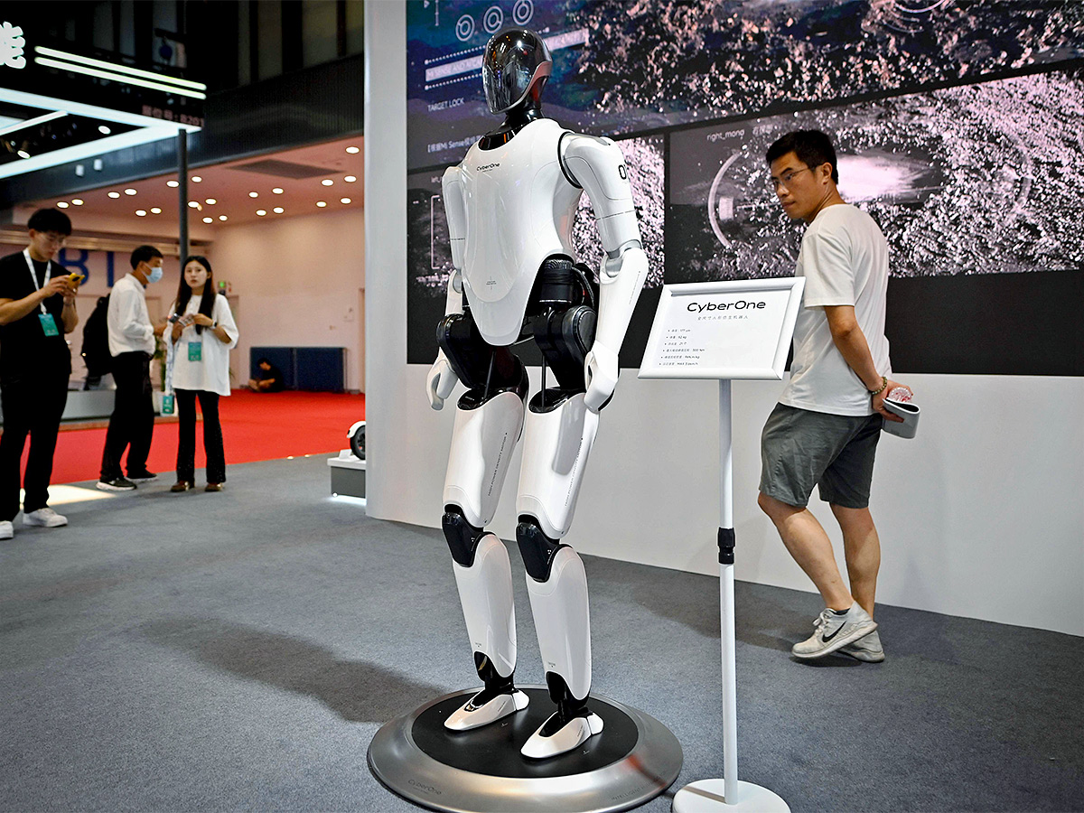 The Annual World Robot Conference At the Beijing - Sakshi8