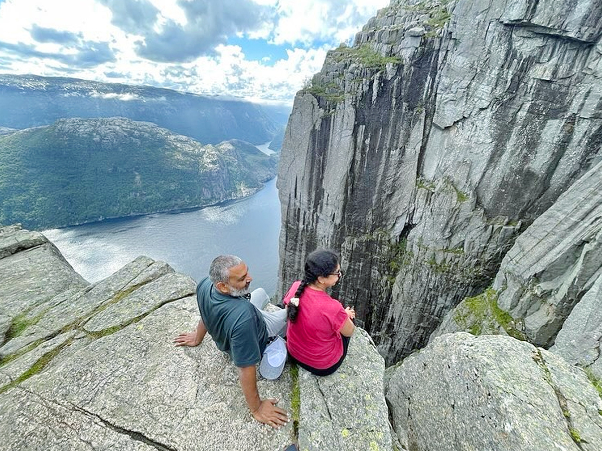 ss rajamouli family at norway Vacation Photos - Sakshi3